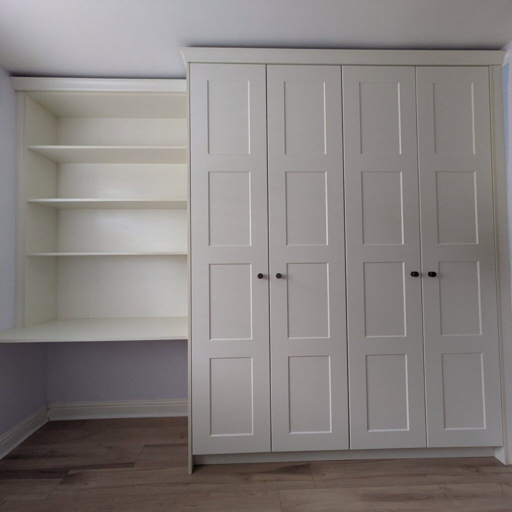 Custom Wardrobe Carpentry Installation