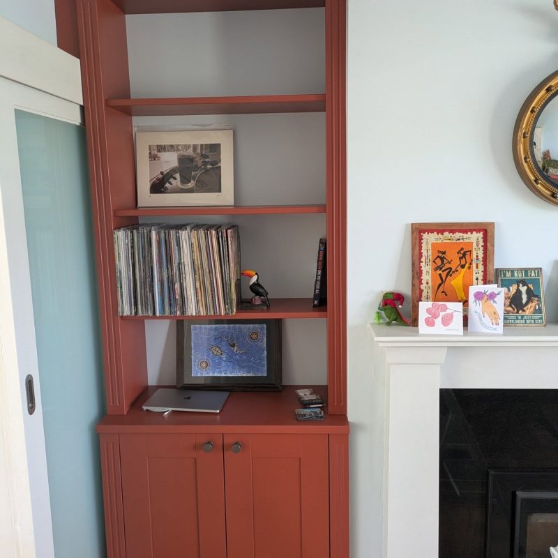 Completed Carpenty Project Alcove Unit