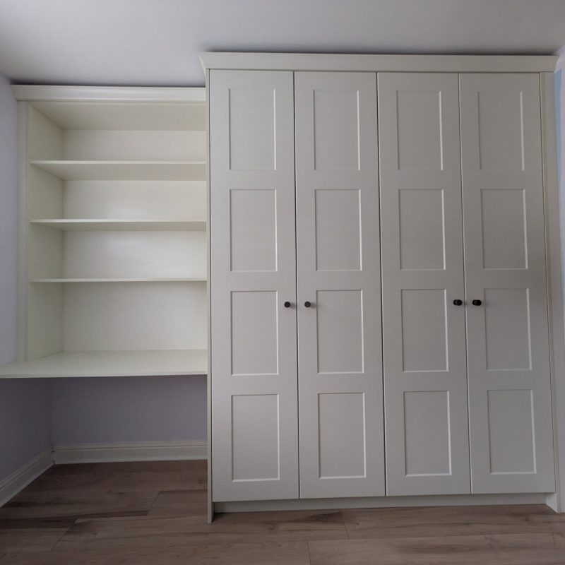 Custom Wardrobe Carpentry Installation