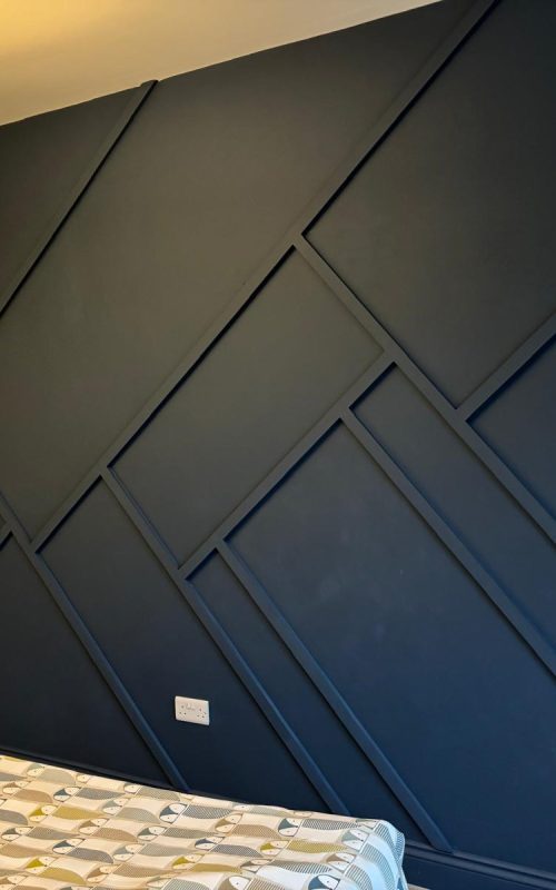 Full wall panelling completed by SMD Carpentry