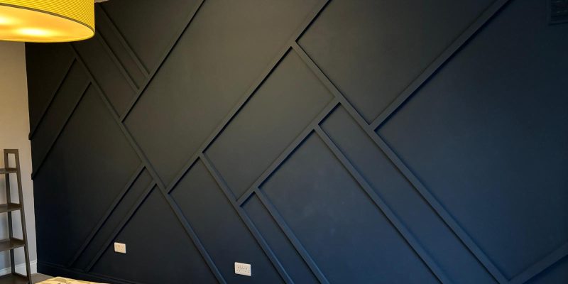 Full wall panelling completed by SMD Carpentry