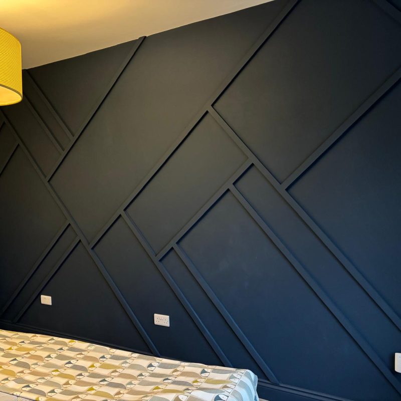 Full wall panelling completed by SMD Carpentry